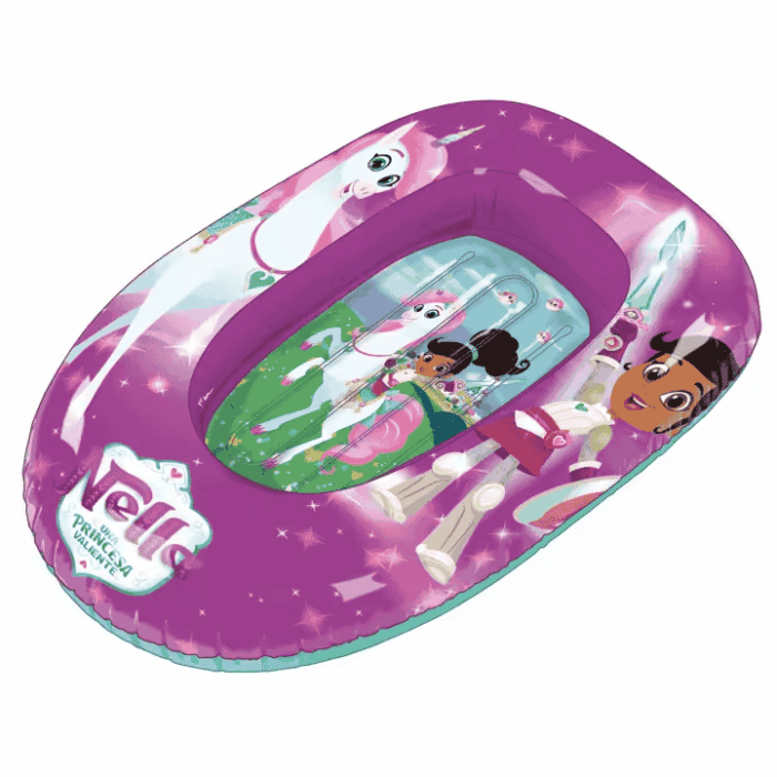 Barca hinchable de 90cm, con diseños exclusivos de Princesa Nella Barca hinchable de 90cm, con diseños exclusivos de Princesa Nella