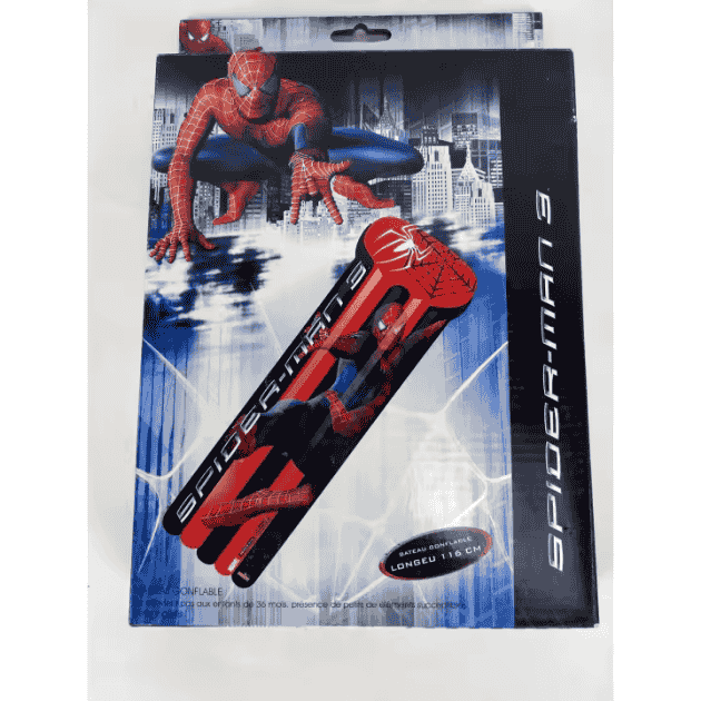 Colchoneta Hinchable de 120 cm, con diseños exclusivos de Patrulla Spiderman Colchoneta Hinchable de 120 cm, con diseños exclusivos de Patrulla Spiderman