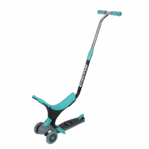 Patinete infantil Ryder Avant 5 en 1 Turquesa. Evolutivo desde foot to floor hasta scooter. Seguro y divertido. Crece contigo. Top calidad al mejor precio con diseño ergonómico. Seguridad según normativa CE.+12 meses