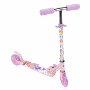 Patinete infantil de 2 Ruedas con diseños exclusivos de My Little Pony. Scooter Plegable, con puños ergonómicos y base antideslizante. Divertido y Ligero. Calidad al mejor precio. Seguridad según normativa CE. +3 años