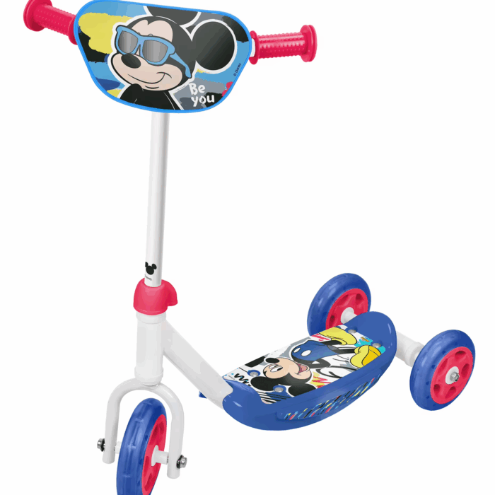 Patinete infantil de 3 Ruedas, con diseños exclusivos de Mickey Mouse (7702)+ REGALOS JUEGO PINTA Scooter de base antideslizante, puños ergonómicos Patinete infantil de 3 Ruedas, con diseños exclusivos de Mickey Mouse (7702)+ REGALOS JUEGO PINTA Scooter de base antideslizante, puños ergonómicos