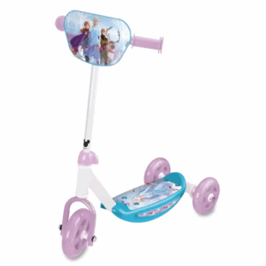 Patinete infantil de 3 Ruedas de Frozen + PINTURAS FACIALES Scooter de base antideslizante, puños ergonómicos Calidad al mejor precio. De acuerdo a la normativa CE. +2 años