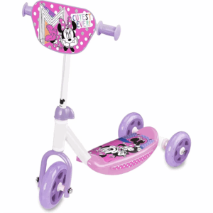 Patinete infantil de 3 Ruedas de Minnie Mouse , Mickey, Bluey, Paw y más+ regalos pinturas faciales ! base antideslizante, puños ergonómicos. Calidad al mejor precio. De acuerdo a la normativa CE. +2 años