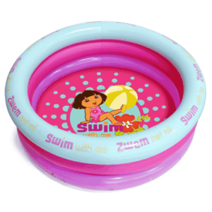 Piscina hinchable 110 cm, con diseños exclusivos de Dora la Exploradora