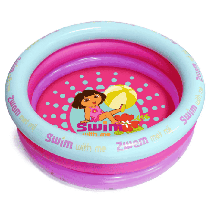 Piscina hinchable 110 cm, con diseños exclusivos de Dora la Exploradora Piscina hinchable 110 cm, con diseños exclusivos de Dora la Exploradora