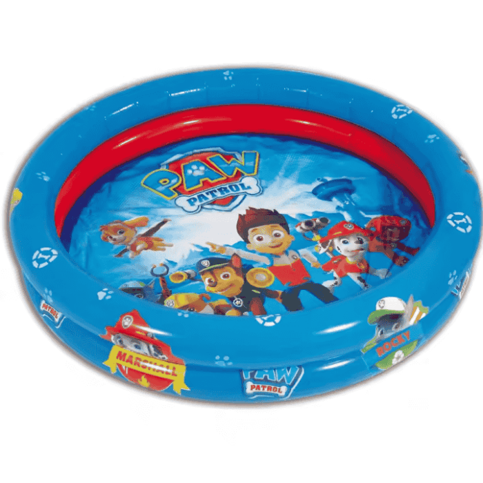 Piscina hinchable de 80 cm con diseños exclusivos de Patrulla Canina. Piscina hinchable de 80 cm con diseños exclusivos de Patrulla Canina.