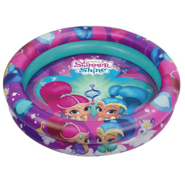 Piscina hinchable de 90 cm, con diseños exclusivos de Shimmer and Shine o de Mia and Me Piscina hinchable de 90 cm, con diseños exclusivos de Shimmer and Shine o de Mia and Me