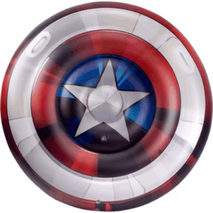 Colchoneta Hinchable Gigante Escudo con diseños exclusivos de Capitán América