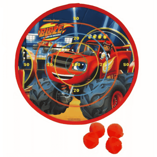 Diana infantil de velcro, con diseños exclusivos de Blaze and The Monster Machines Diana infantil de velcro, con diseños exclusivos de Blaze and The Monster Machines