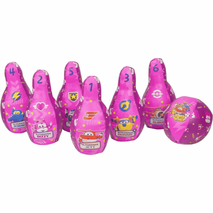 Juego de Bolos Soft Wings, color rosa Juego de Bolos Soft Wings, color rosa