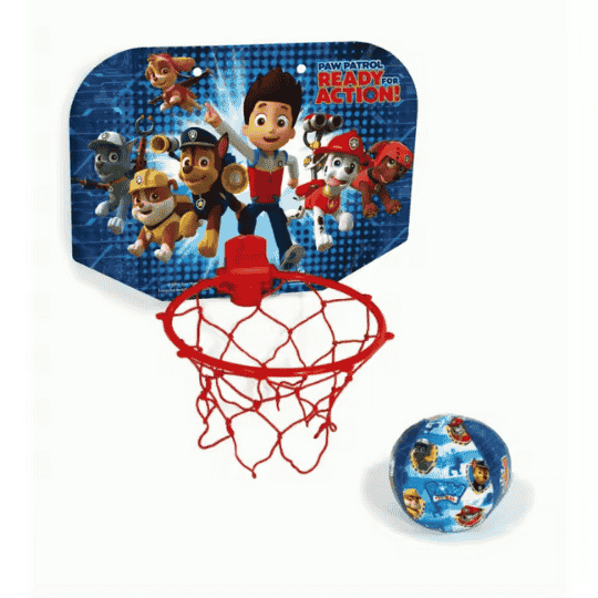 Mini basket infantil para niños y niñas, con diseños exclusivos de Patrulla Canina Mini basket infantil para niños y niñas, con diseños exclusivos de Patrulla Canina